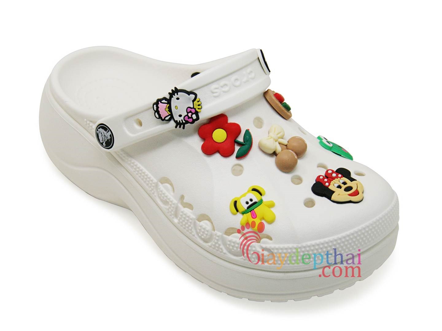 Sục Nữ Crocs Chữ